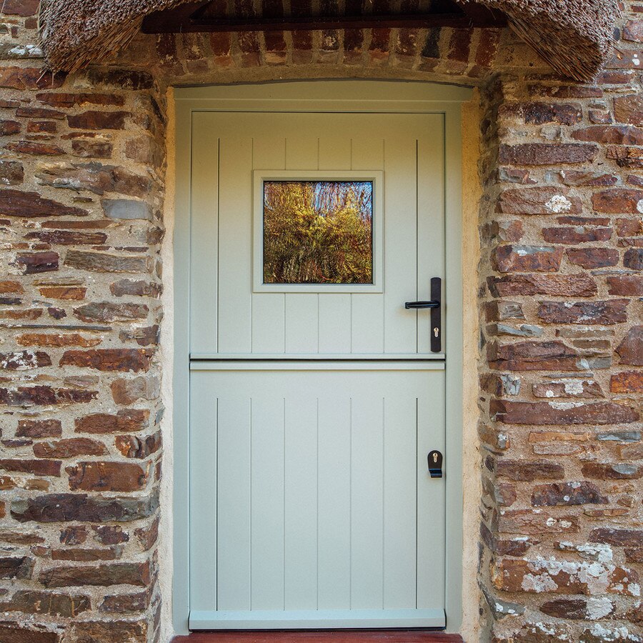 traditional black door handle